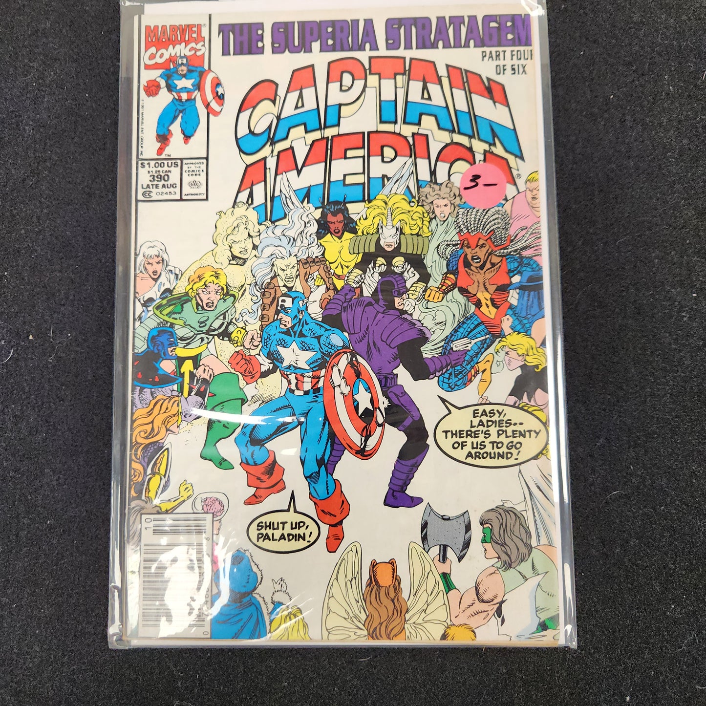 Captain America – Marvel – 1968–1996 – Volume 1 – Ongoing Series – #390
