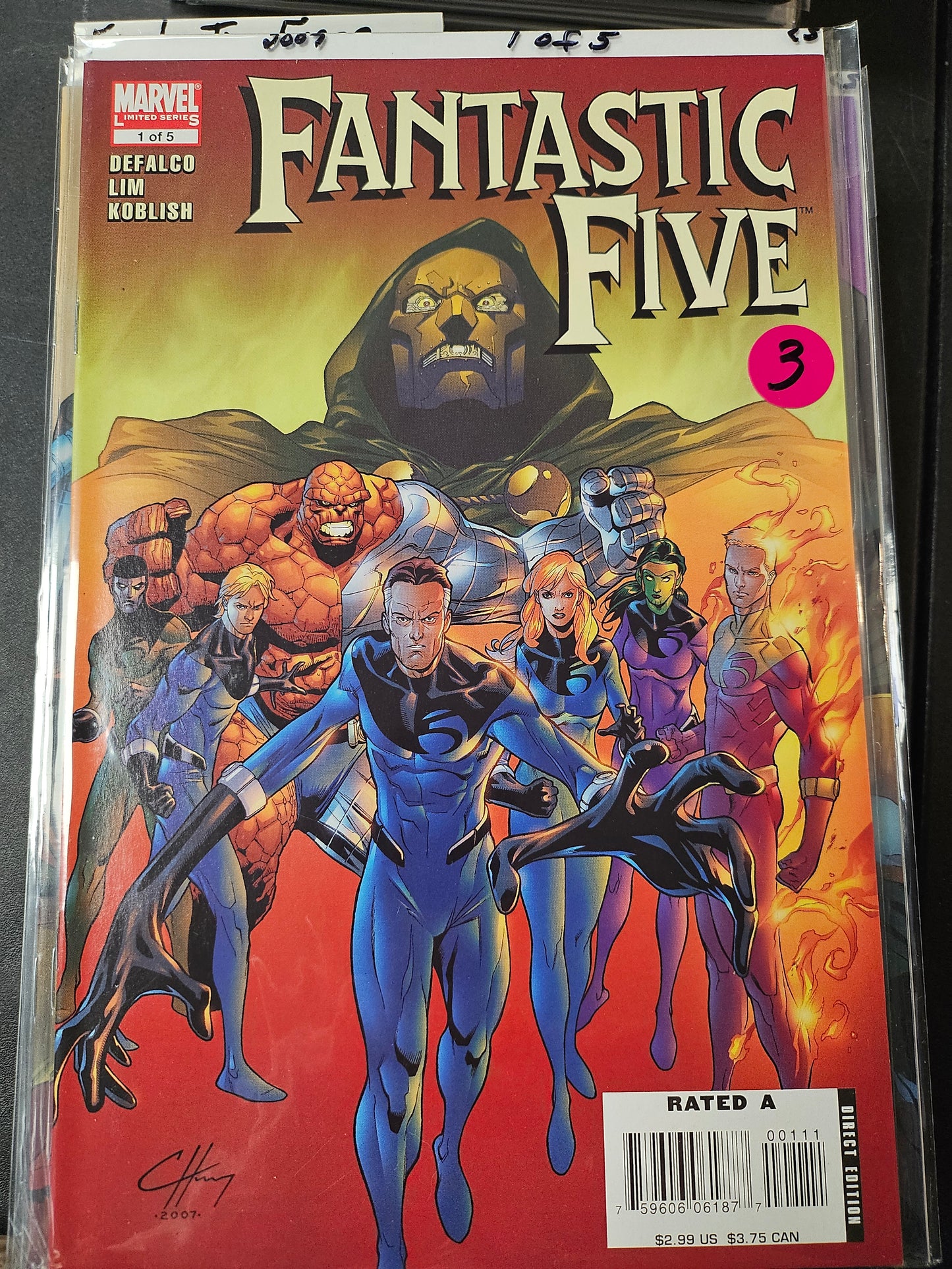 107.104 – #1 - Fantastic Five LS -1999