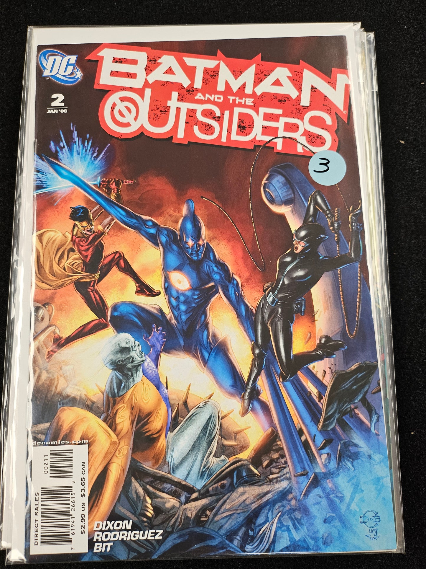 Batman and the Outsiders – DC Comics – (2007–2009) – Volume 2 – #2