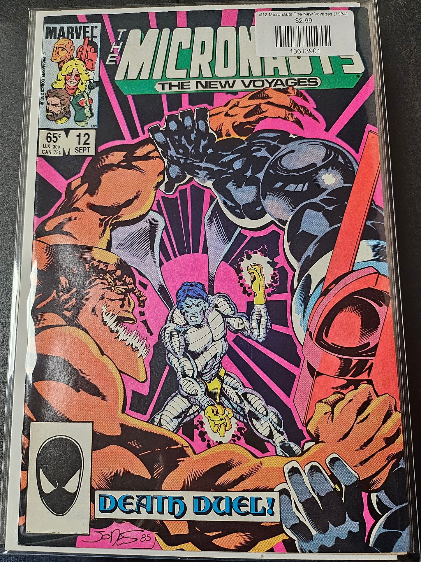 #12 Micronauts The New Voyages (1984)