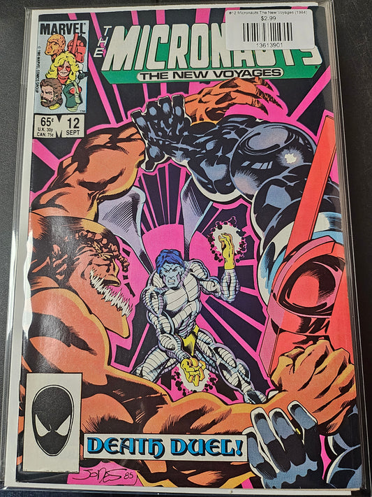 #12 Micronauts The New Voyages (1984)