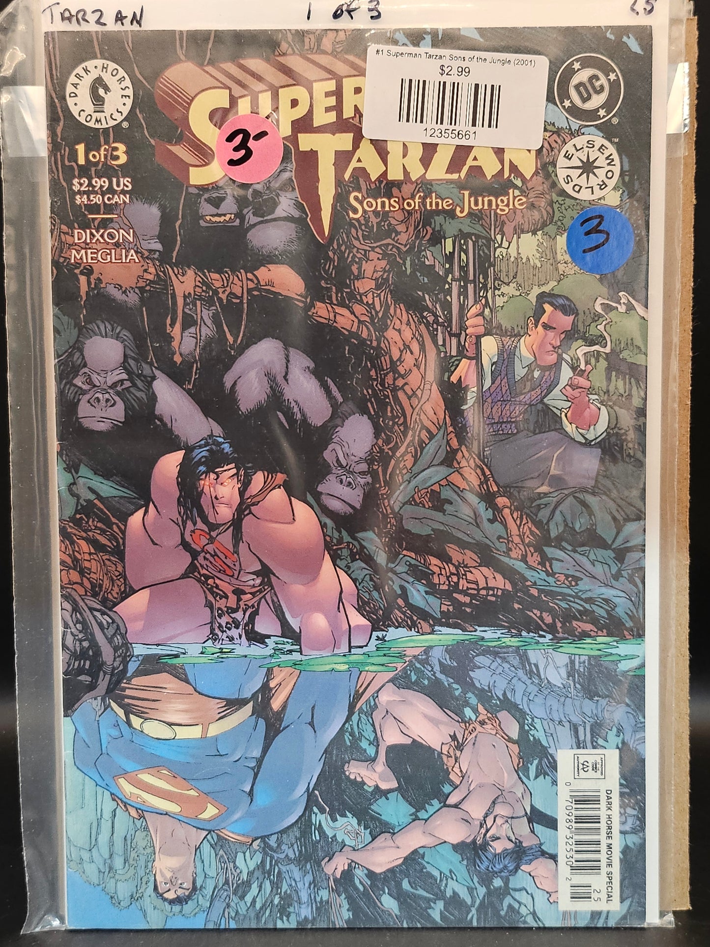 #1 Superman Tarzan Sons of the Jungle (2001)
