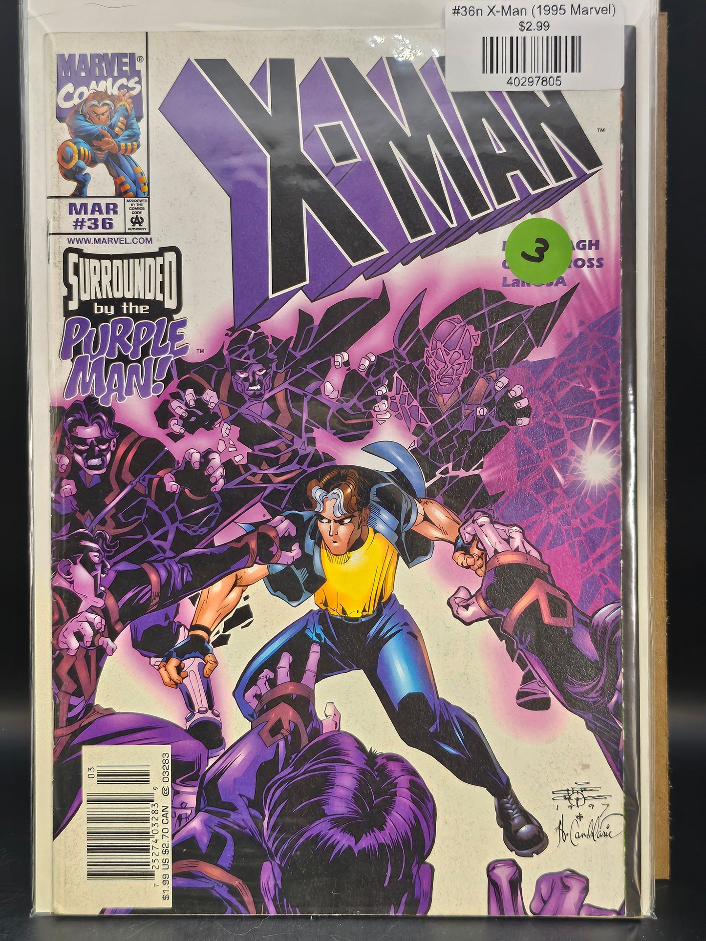 #36n X-Man (1995 Marvel)