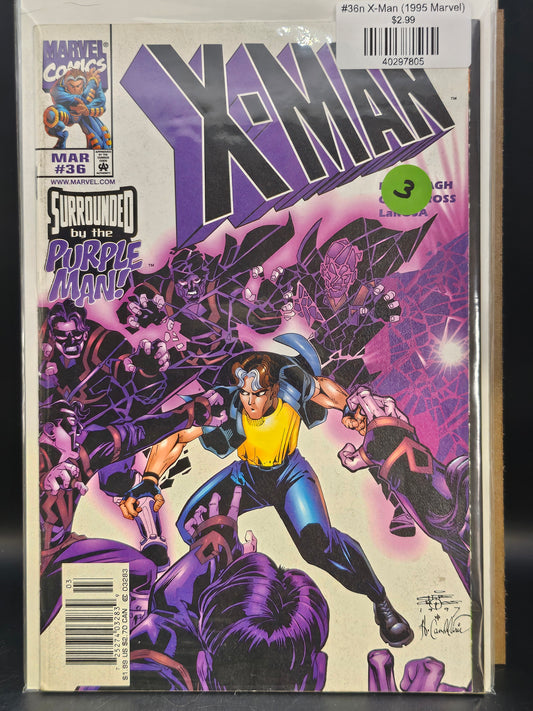 #36n X-Man (1995 Marvel)