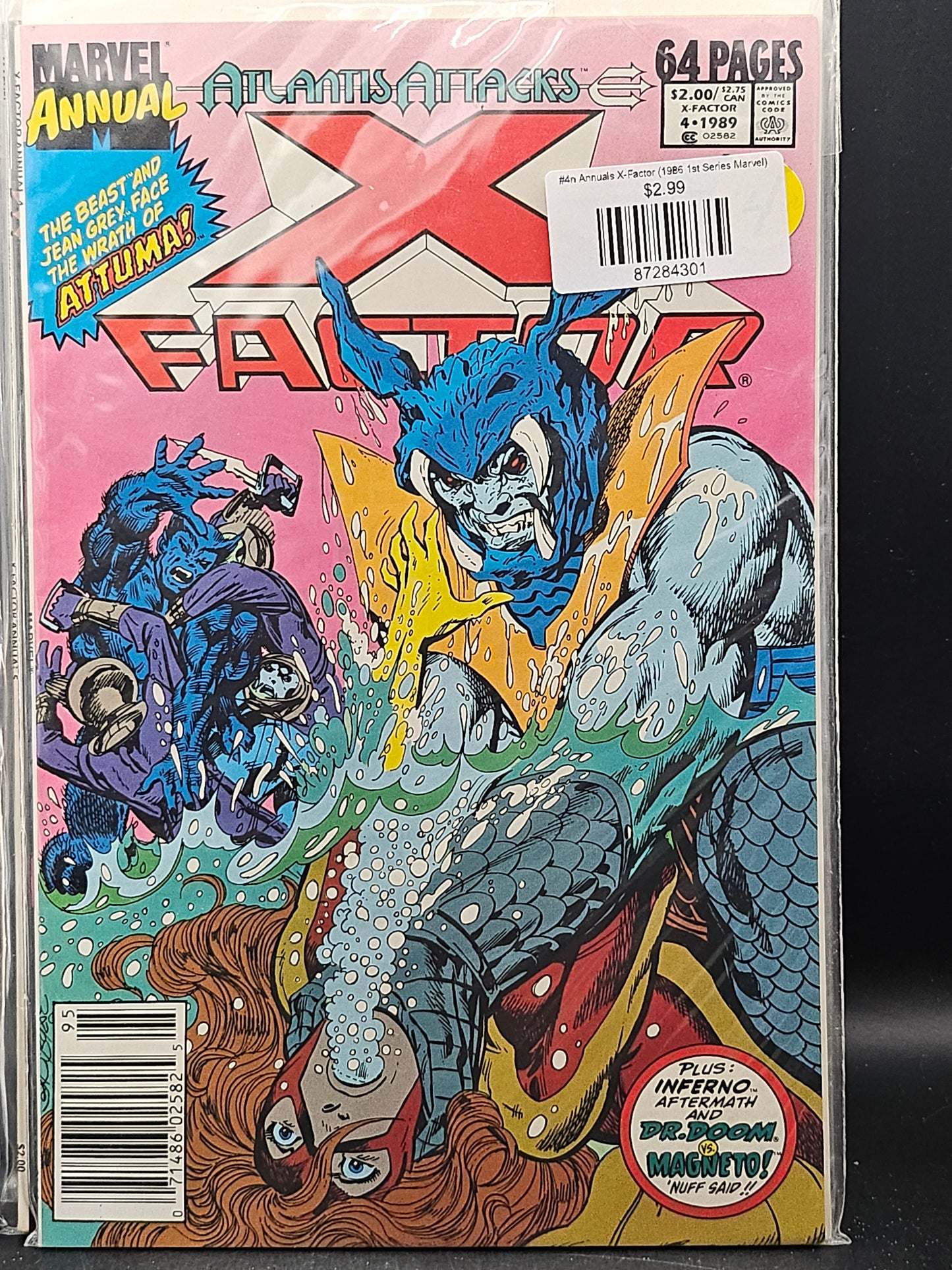#4n Annuals X-Factor (1986 1st Series Marvel)