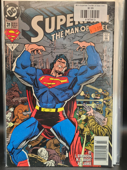 #31n Superman The Man of Steel (1991)