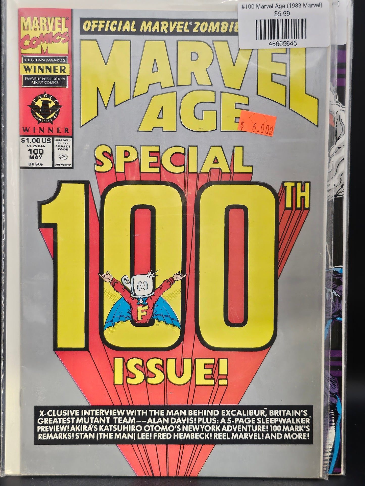#100 Marvel Age (1983 Marvel)