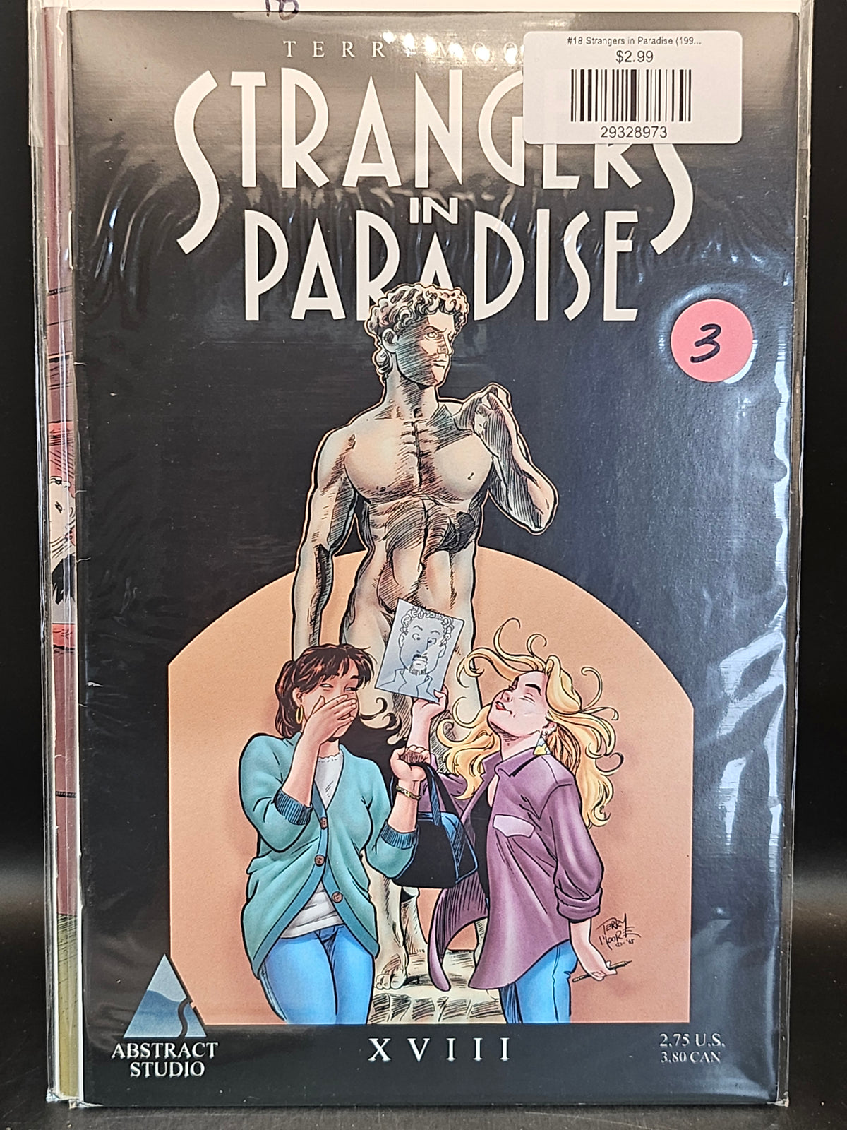 #18 Strangers in Paradise (1996 Homage/Abstract)