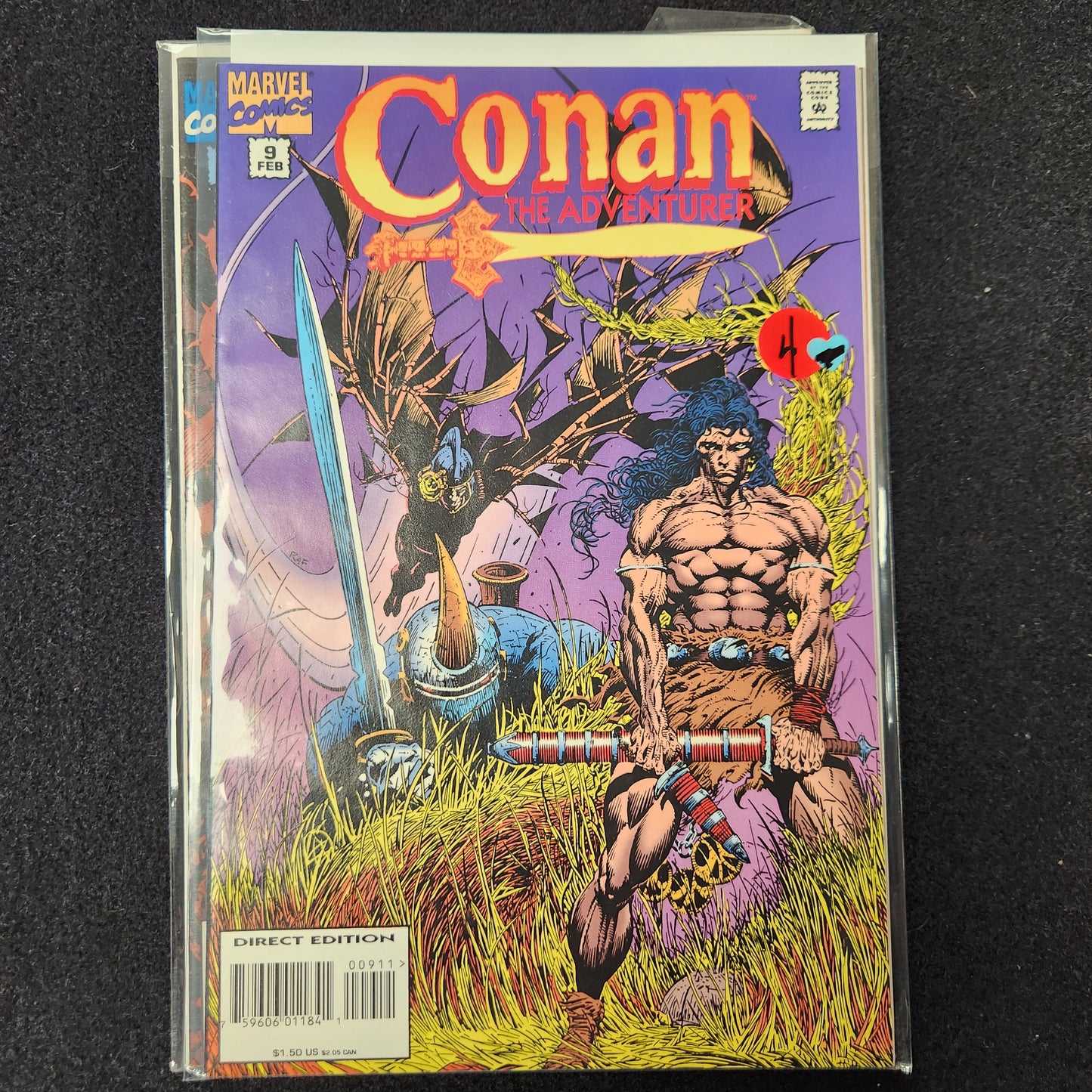 Conan the Adventurer – Marvel Comics – 1994–1995 – Volume 1 – Ongoing Series – #9