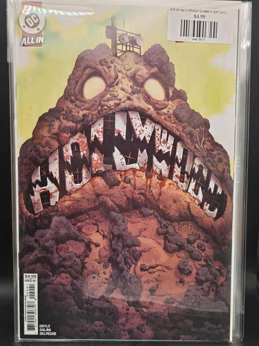 #2B (Mike) CLAYFACE CELEBRITY DIRT (OF 6 MIKE DEL MUNDO CARD STOCK VAR)