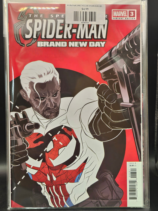 #3 (Rachael) SPECTACULAR SPIDER-MAN: BRAND NEW DAY (RACHAEL STOTT VARIANT)