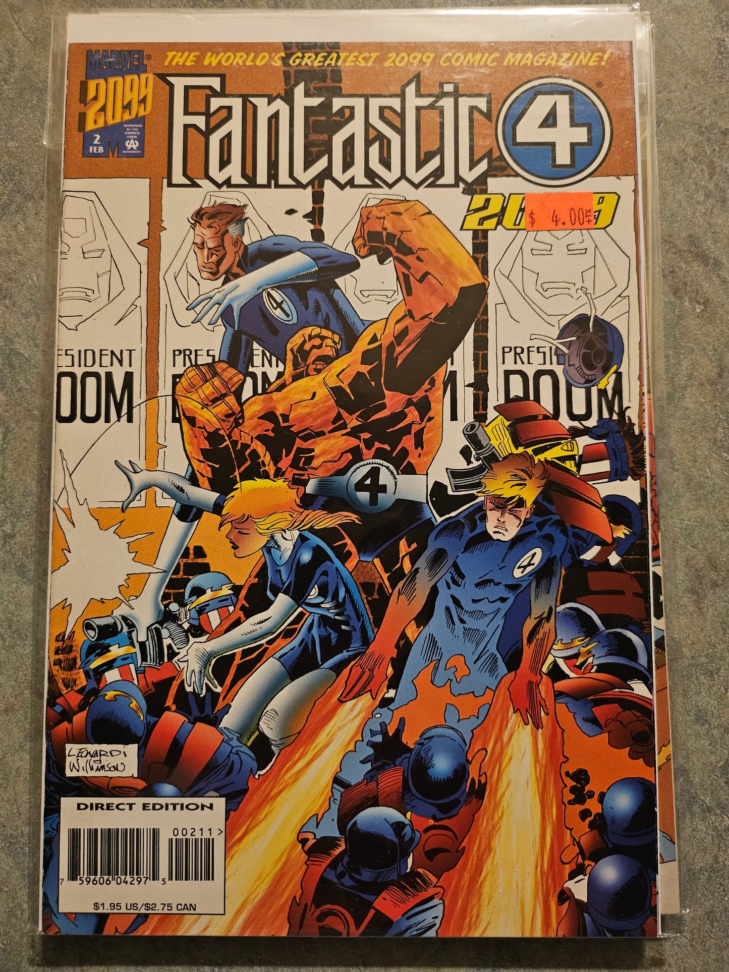 102.100 Fantastic Four – #2 – 2099 (1996)