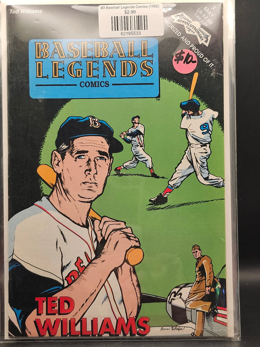 #3 Baseball Legends Comics (1992)