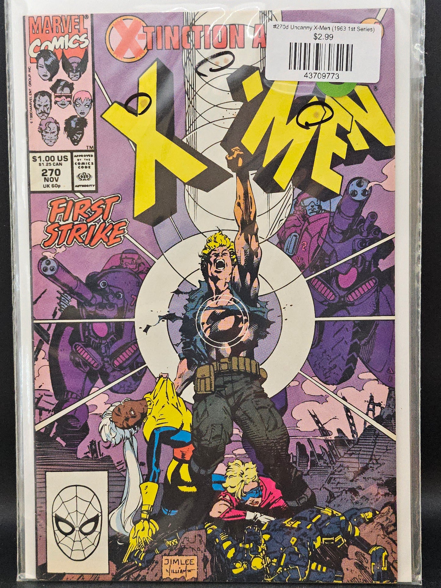 #270d Uncanny X-Men (1963 1st Series)