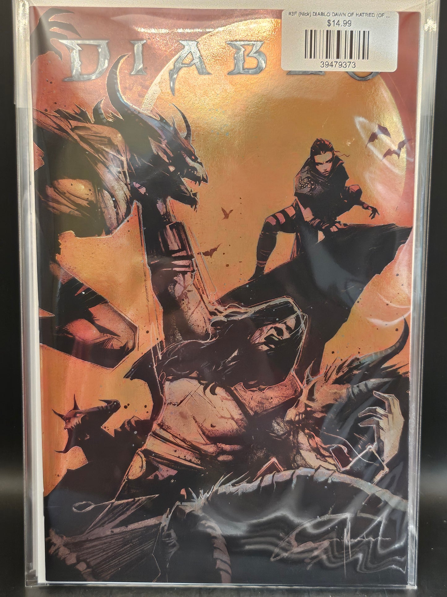#3F (Nick) DIABLO DAWN OF HATRED (OF 4 NICK MARINKOVICH FOIL VAR MR)