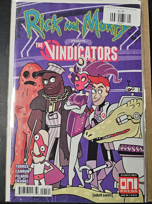#1B Rick and Morty Presents The Vindicators (2018 Oni)