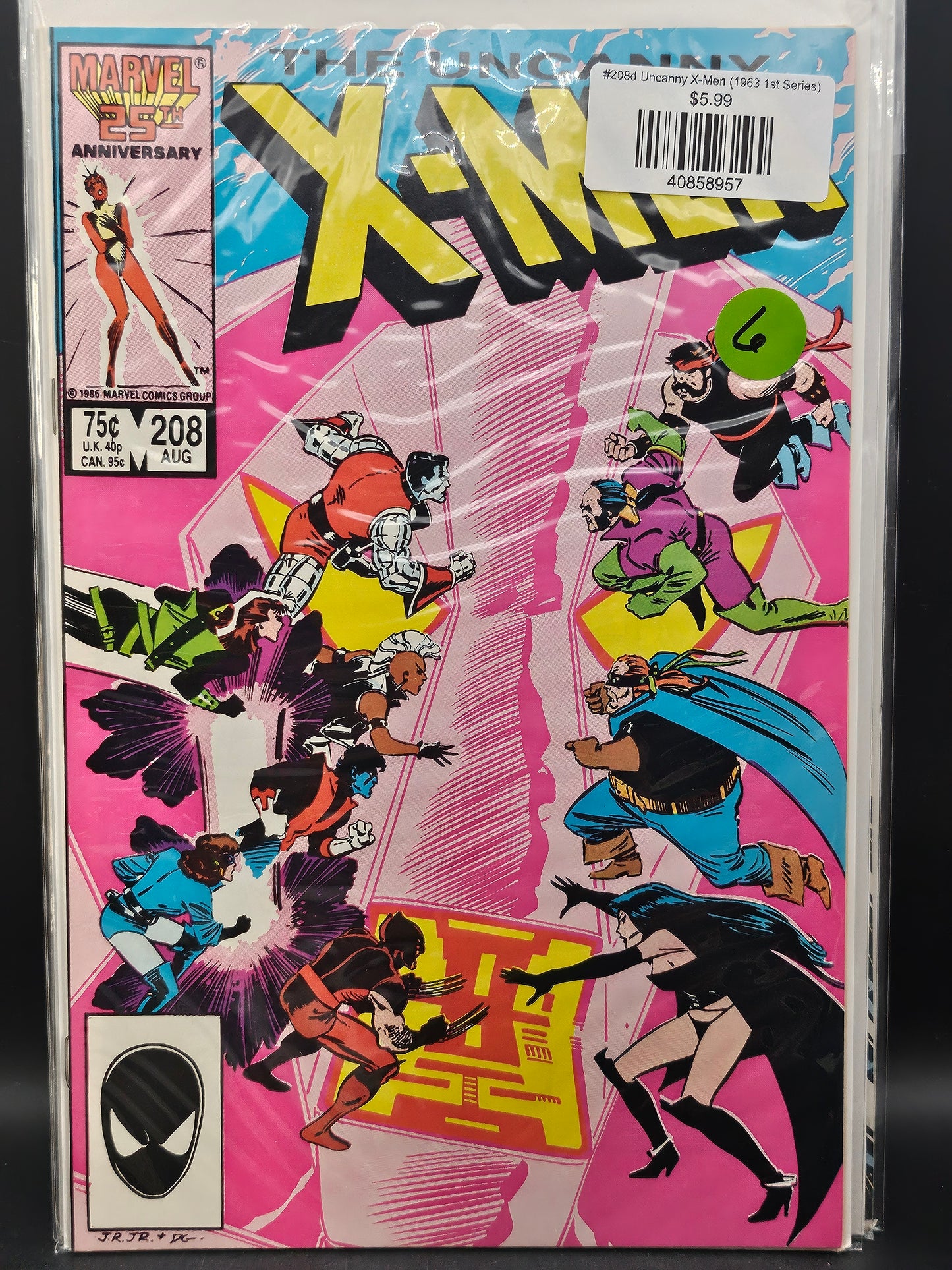 #208d Uncanny X-Men (1963 1st Series)