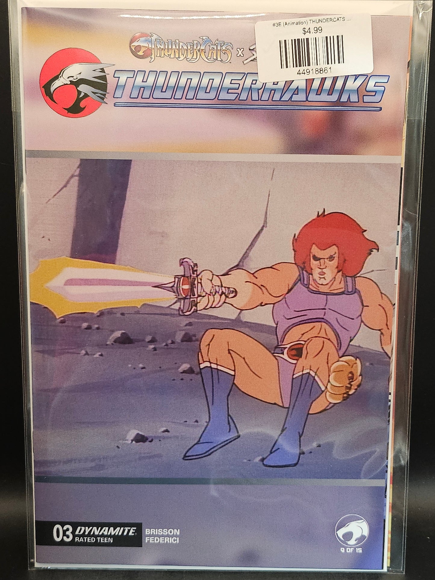 #3E (Animation) THUNDERCATS X SILVERHAWKS THUNDERHAWKS (ANIMATION ART VAR)