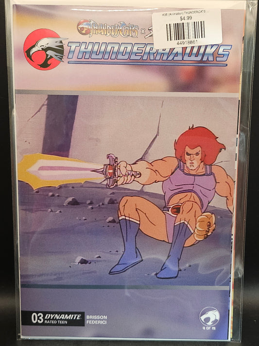 #3E (Animation) THUNDERCATS X SILVERHAWKS THUNDERHAWKS (ANIMATION ART VAR)
