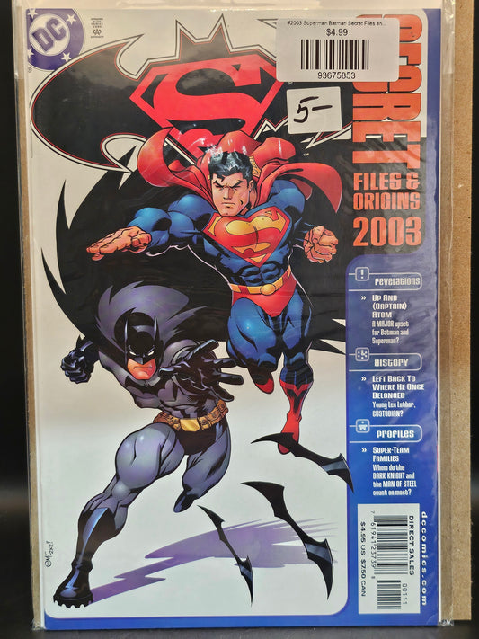 #2003 Superman Batman Secret Files and Origins (2003 DC)