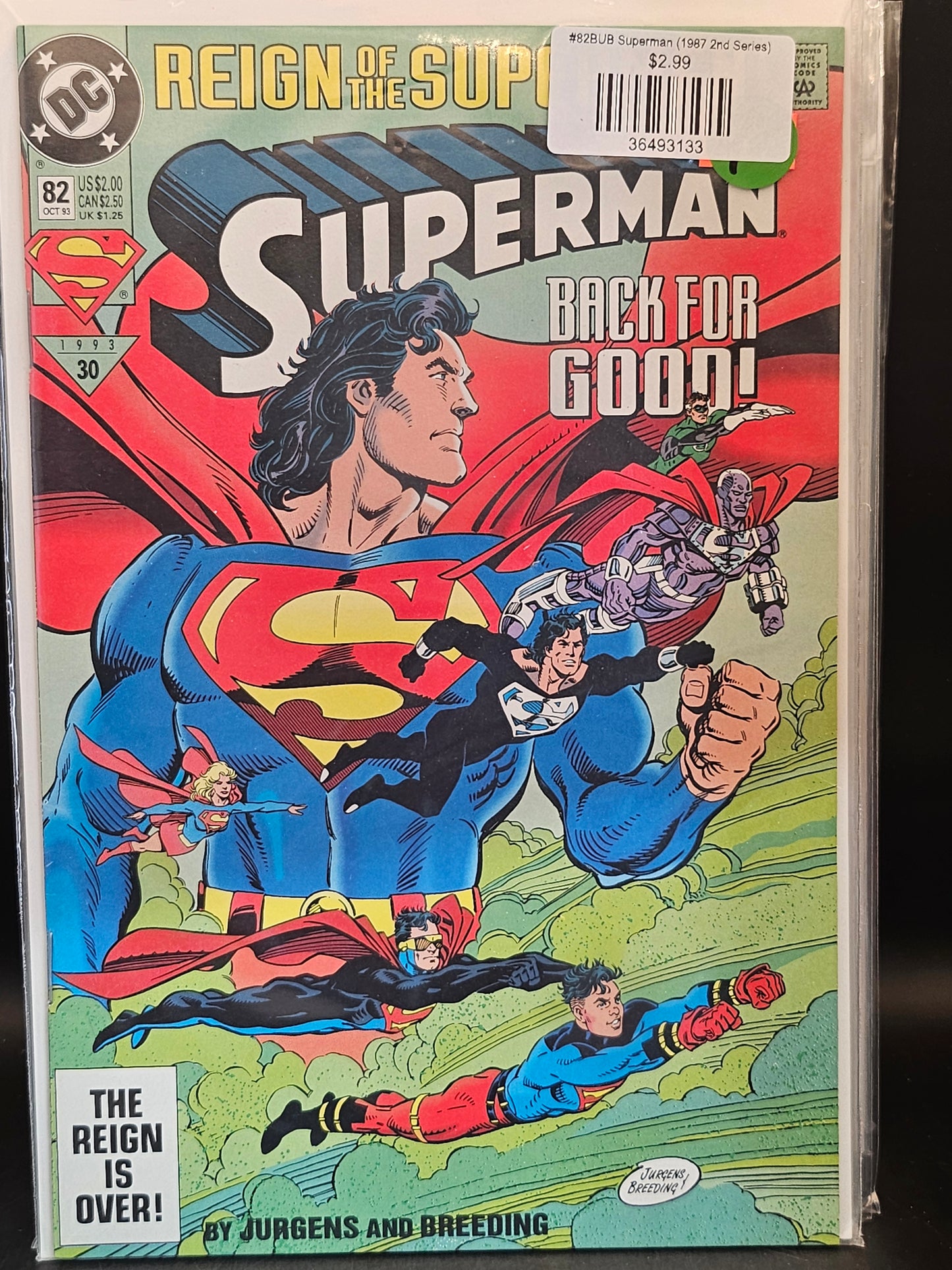 #82BUB Superman (1987 2nd Series)
