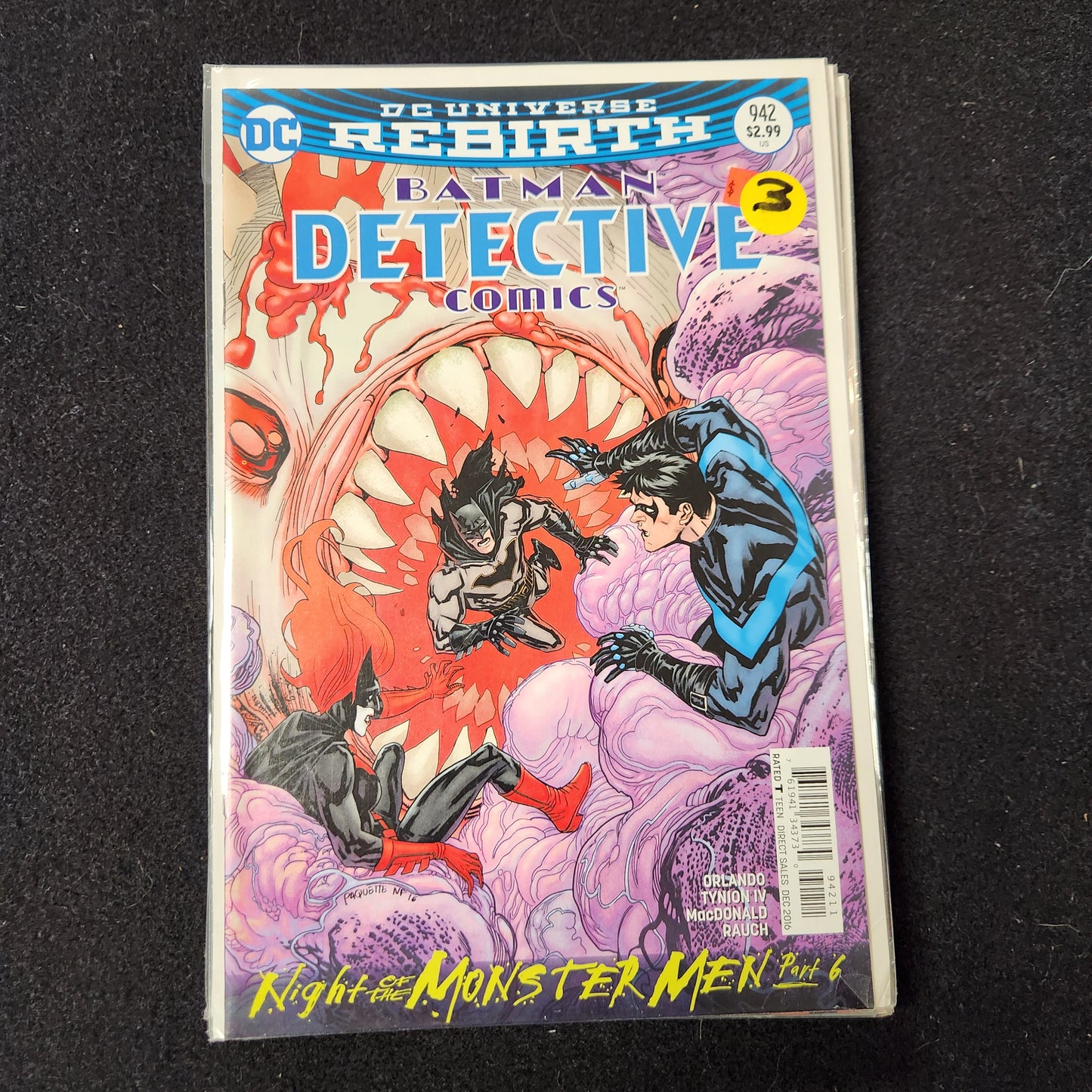 100.108 – #942 – 2 covers – Detective Comics 934–present 2016–present