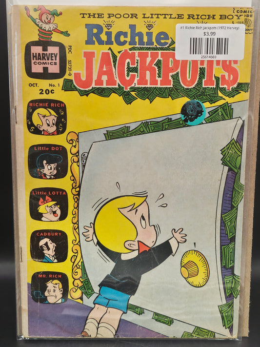#1 Richie Rich Jackpots (1972 Harvey)