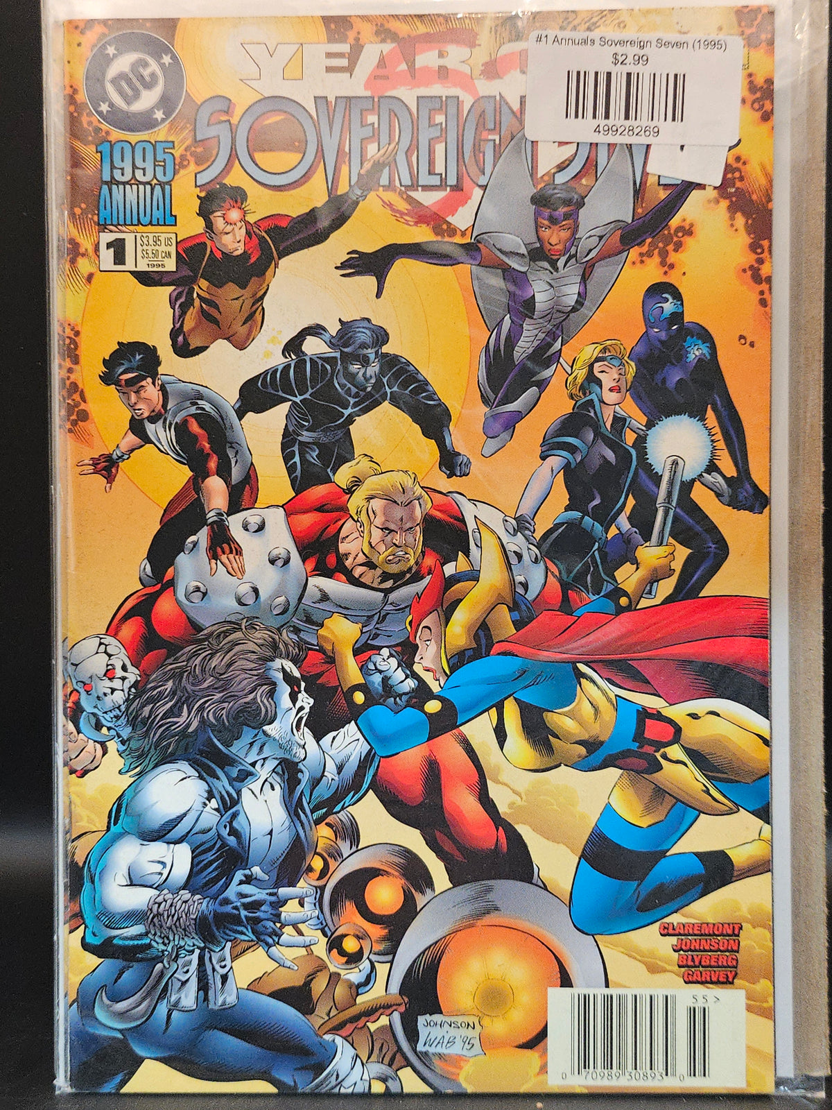 #1 Annuals Sovereign Seven (1995)