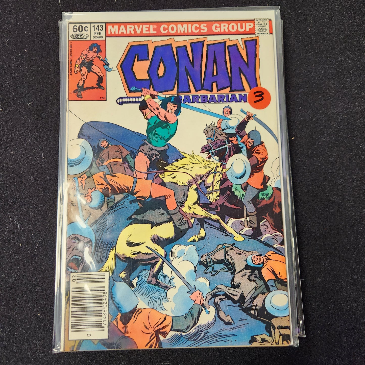 Conan the Barbarian – Marvel Comics – 1970–1993 – Volume 1 – Ongoing Series – #143