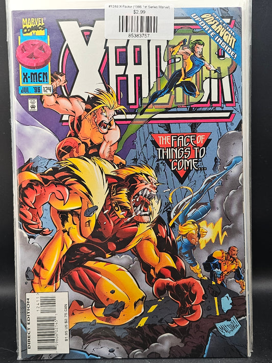 #124d X-Factor (1986 1st Series Marvel)