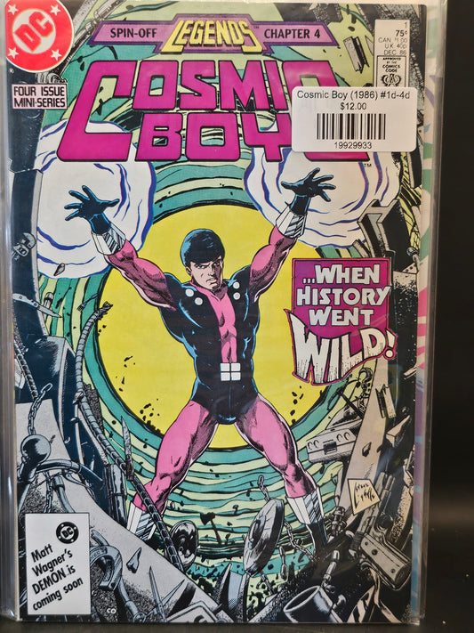 Cosmic Boy (1986) #1d-4d