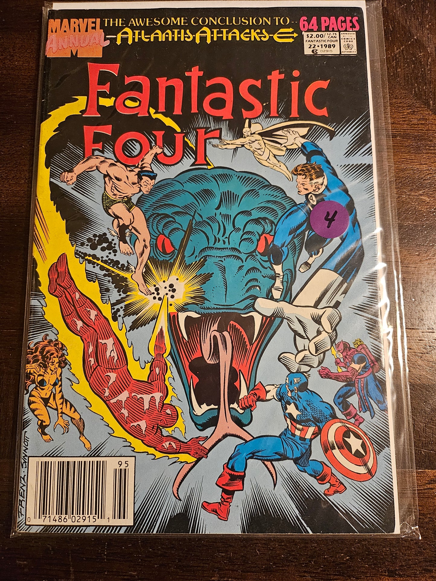 100.2 Fantastic Four – #22 – Annual (1961–1995)