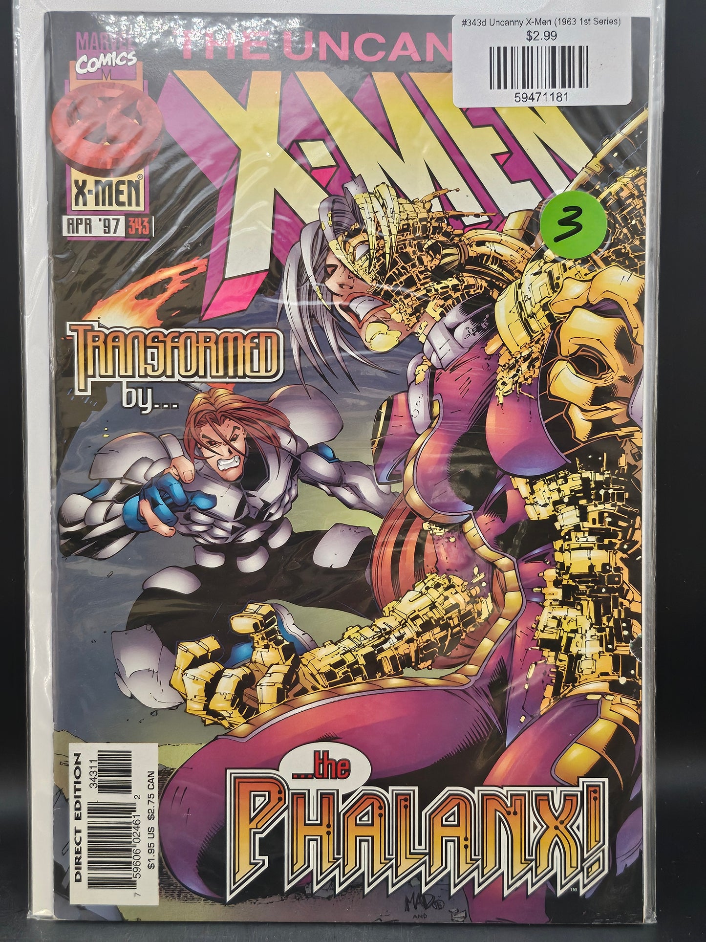 #343d Uncanny X-Men (1963 1st Series)