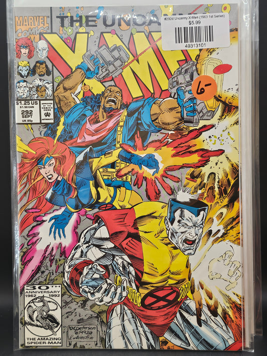 #292d Uncanny X-Men (1963 1st Series)