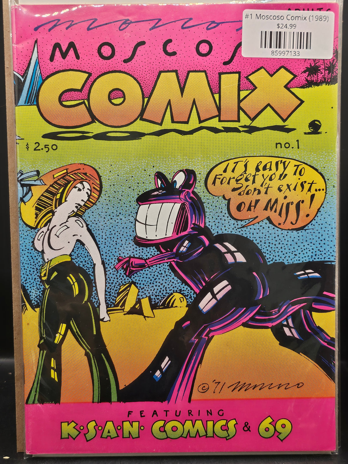 #1 Moscoso Comix (1989)