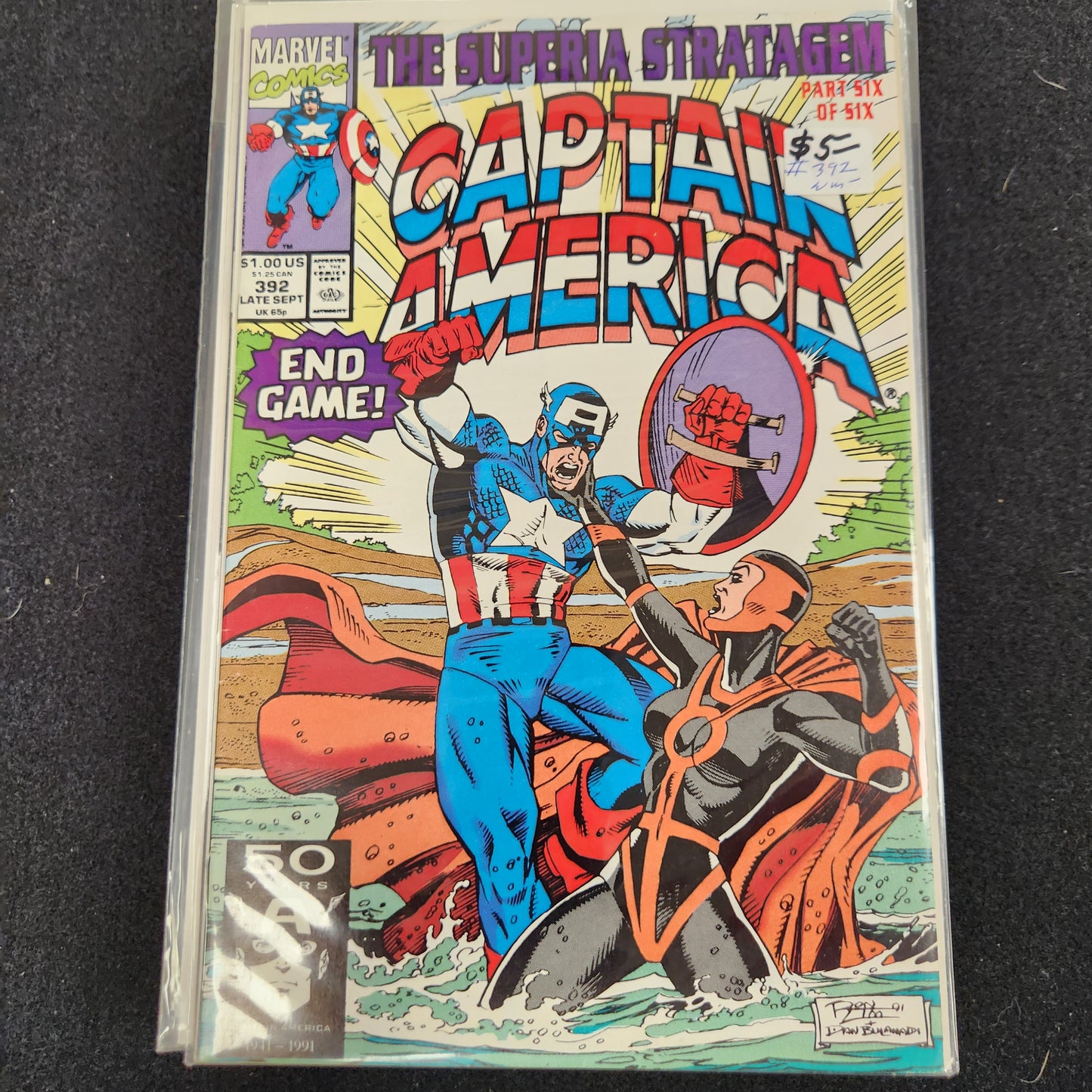 Captain America – Marvel – 1968–1996 – Volume 1 – Ongoing Series – #392