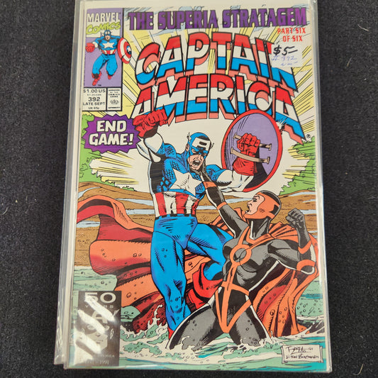 Captain America – Marvel – 1968–1996 – Volume 1 – Ongoing Series – #392