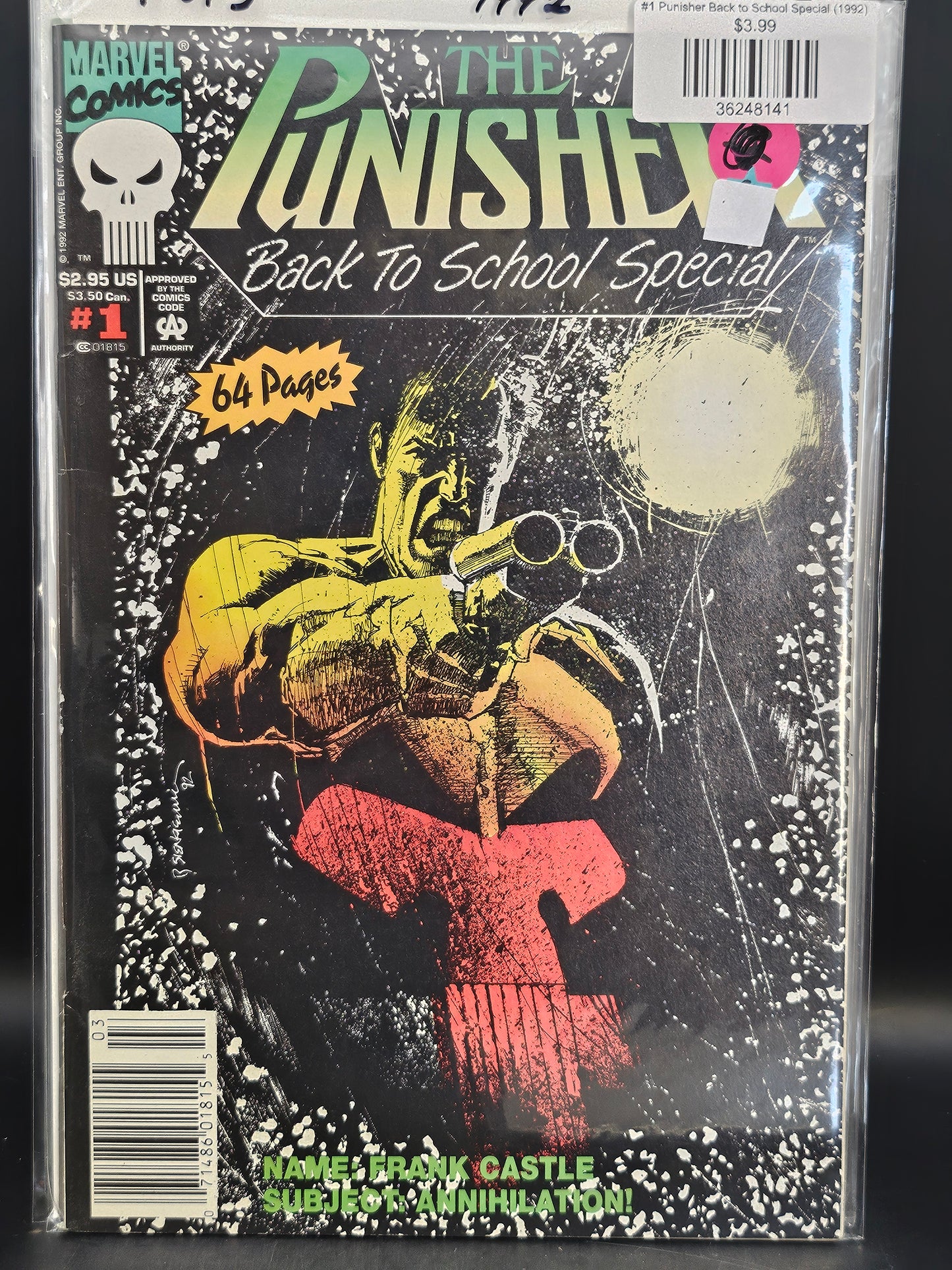 #1 Punisher Back to School Special (1992)