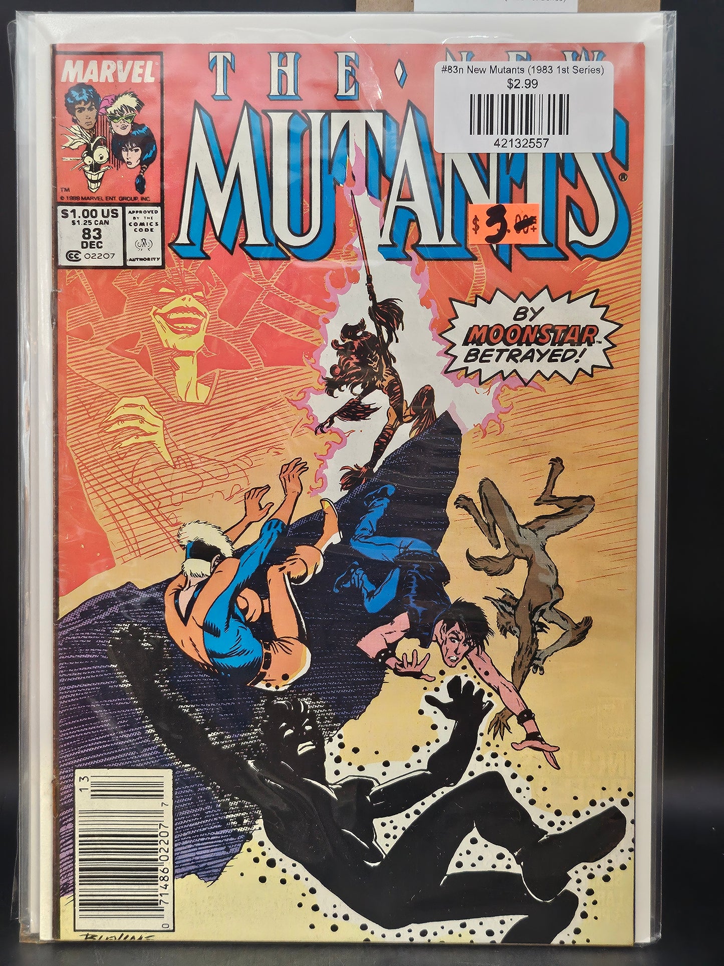 #83n New Mutants (1983 1st Series)