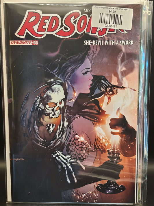 #3A (Stuart) RED SONJA SHE DEVIL WITH A SWORD (STUART SAYGER)