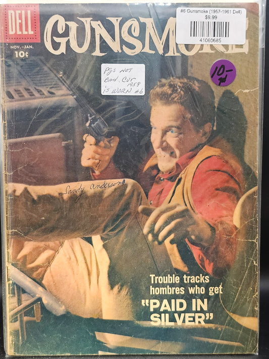 #6 Gunsmoke (1957-1961 Dell)