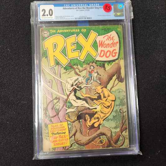 Adventures of Rex the Wonder Dog Slab #17 (1954)