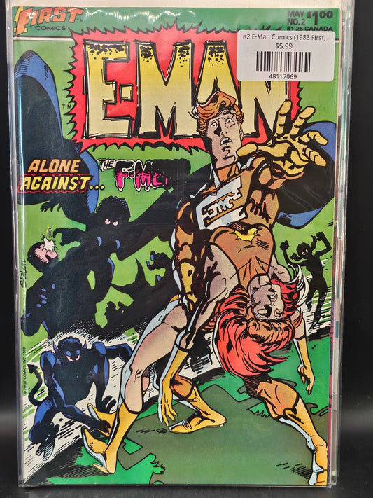 #2 E-Man Comics (1983 First)