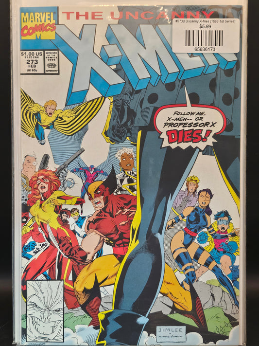 #273d Uncanny X-Men (1963 1st Series)