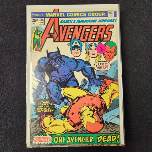 Avengers – Marvel Comics – (1963–1999) – Volume 1 – #136