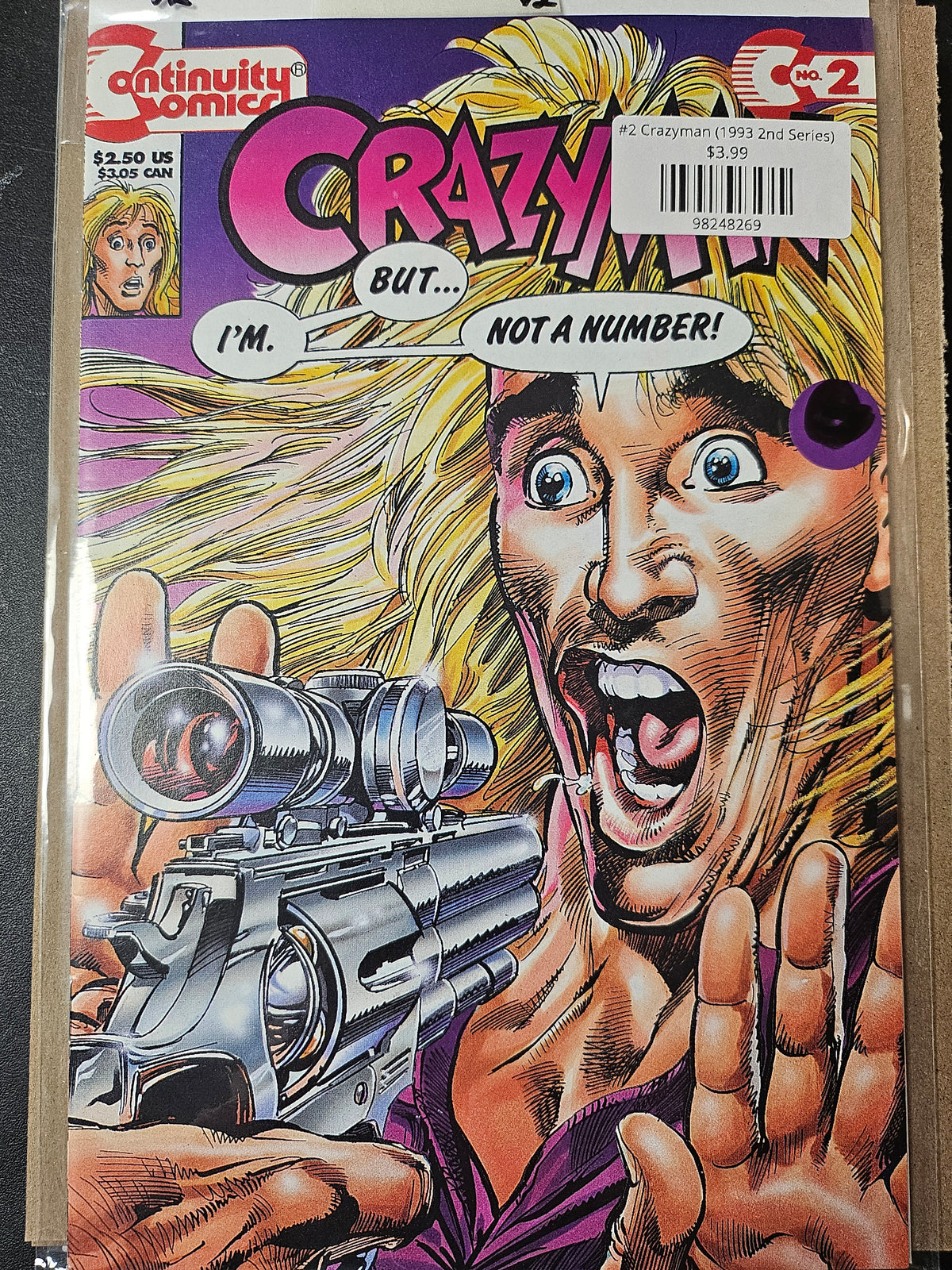 #2 Crazyman (1993 2nd Series)