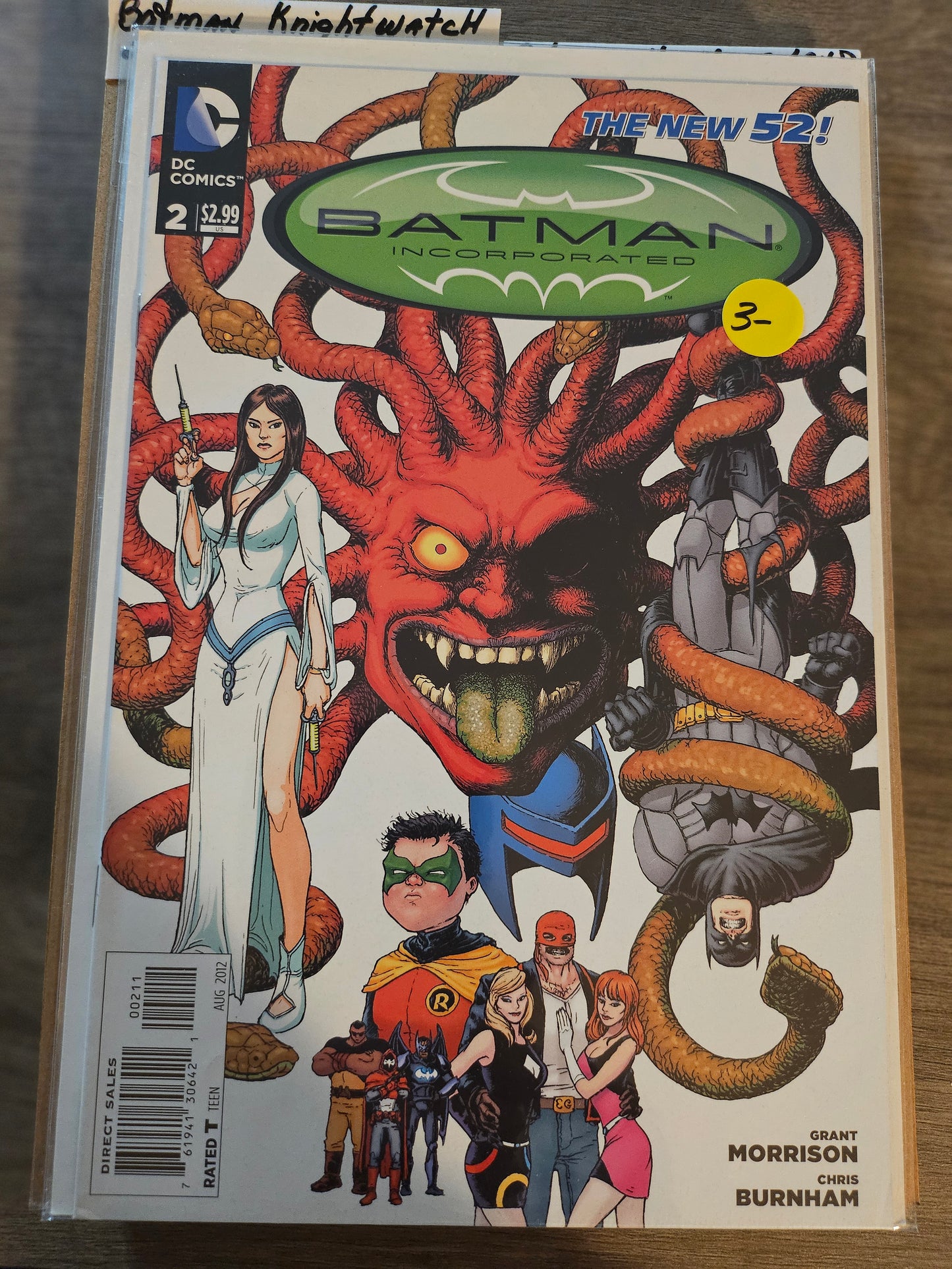 Batman Incorporated – DC Comics – (2012–2013) – Volume 2 – #2 of 13 - Cover A