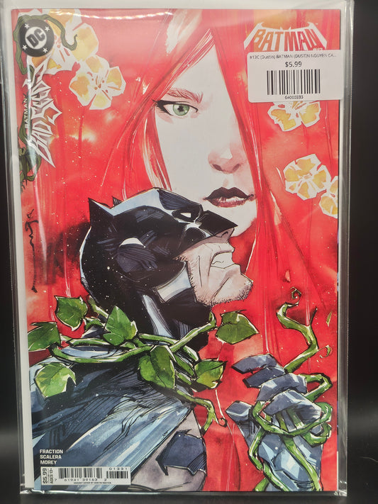 #13C (Dustin) BATMAN (DUSTIN NGUYEN CARD STOCK VAR BATMAN BAD SEEDS)