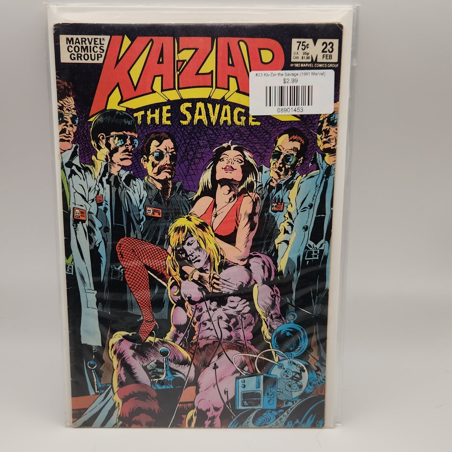 #23 Ka-Zar the Savage (1981 Marvel)