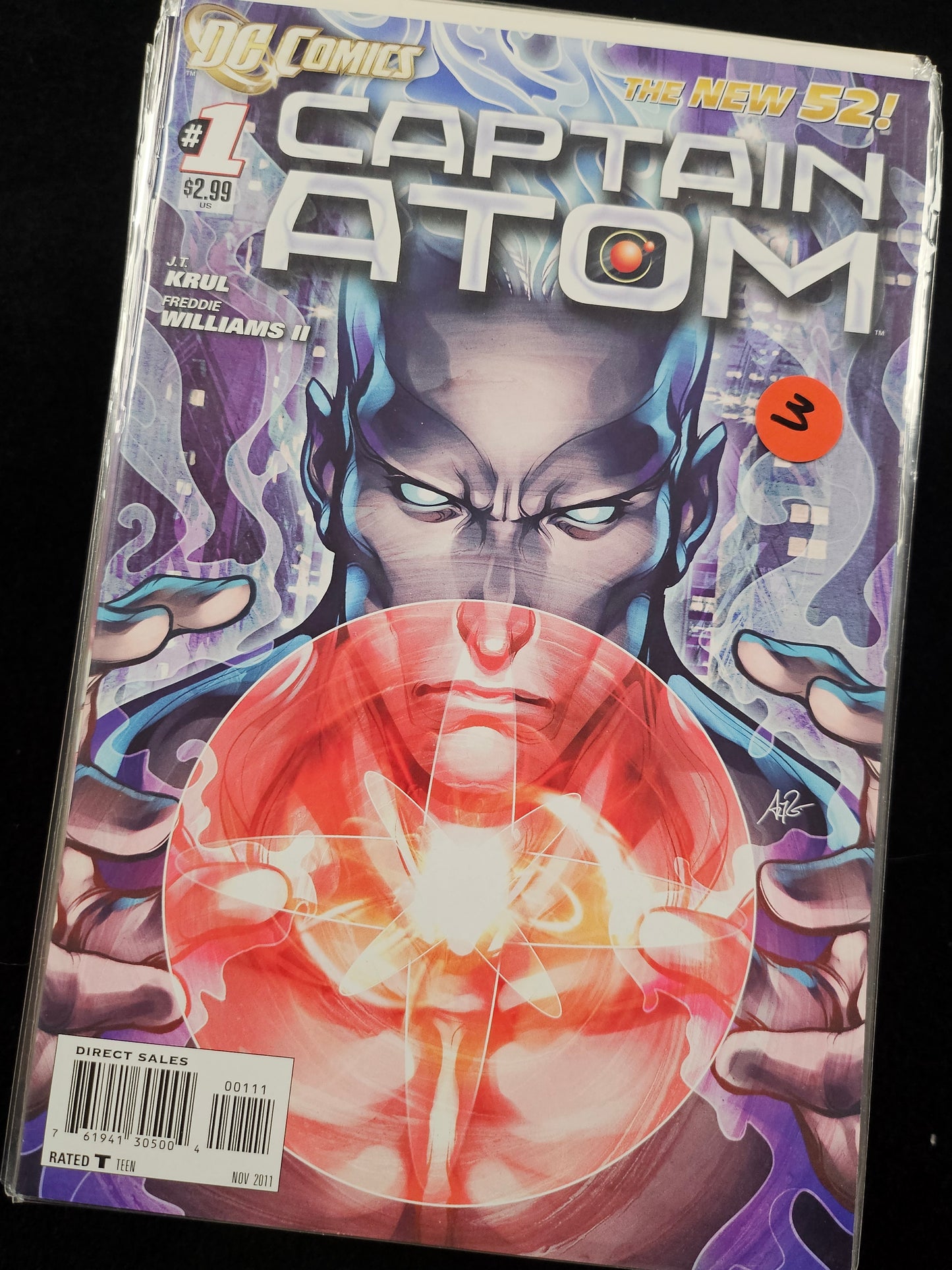 Captain Atom – DC Comics – 2011–2012 – Volume 4 – #1 - Cover A